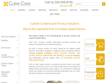 Tablet Screenshot of cubecare.com